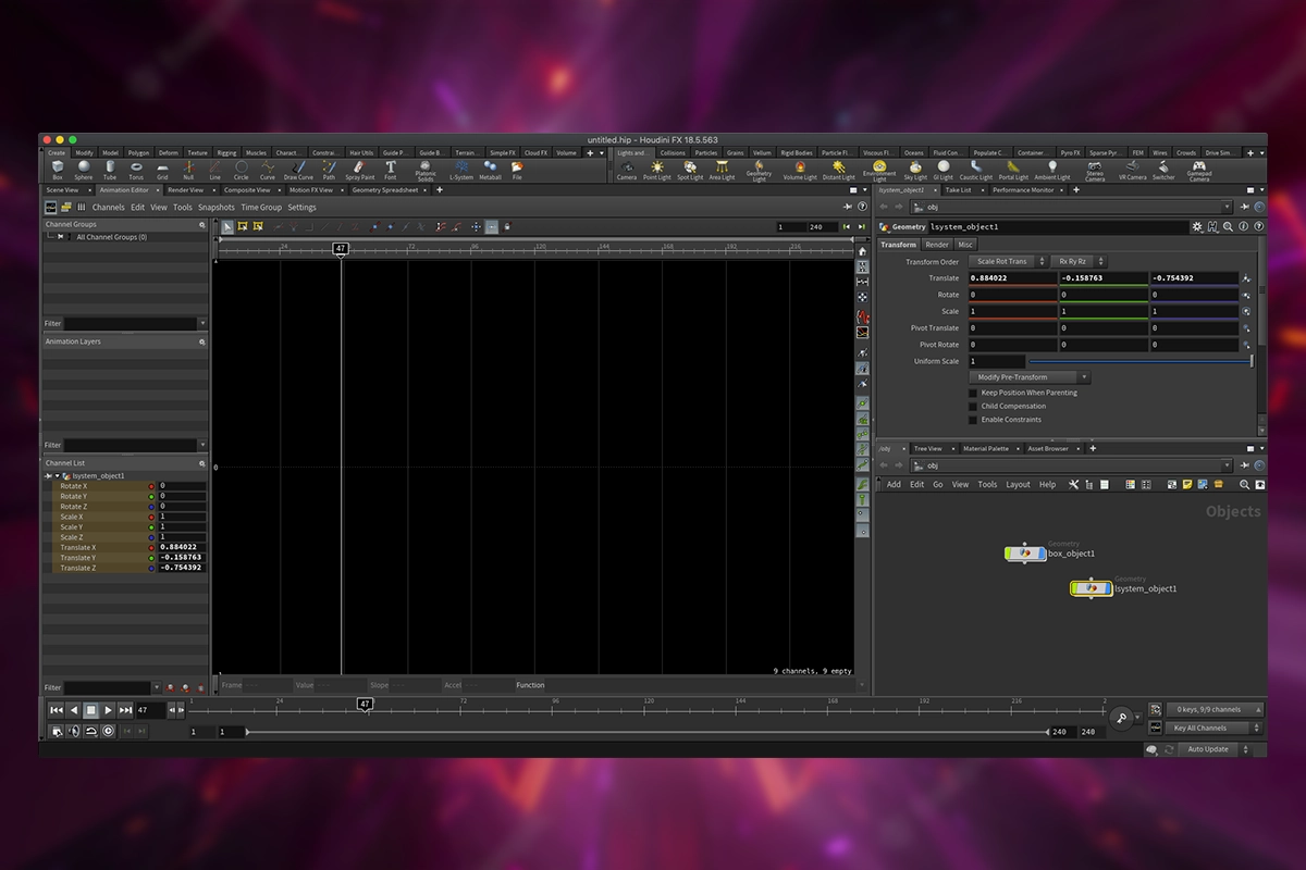 SideFX Houdini screenshot 3